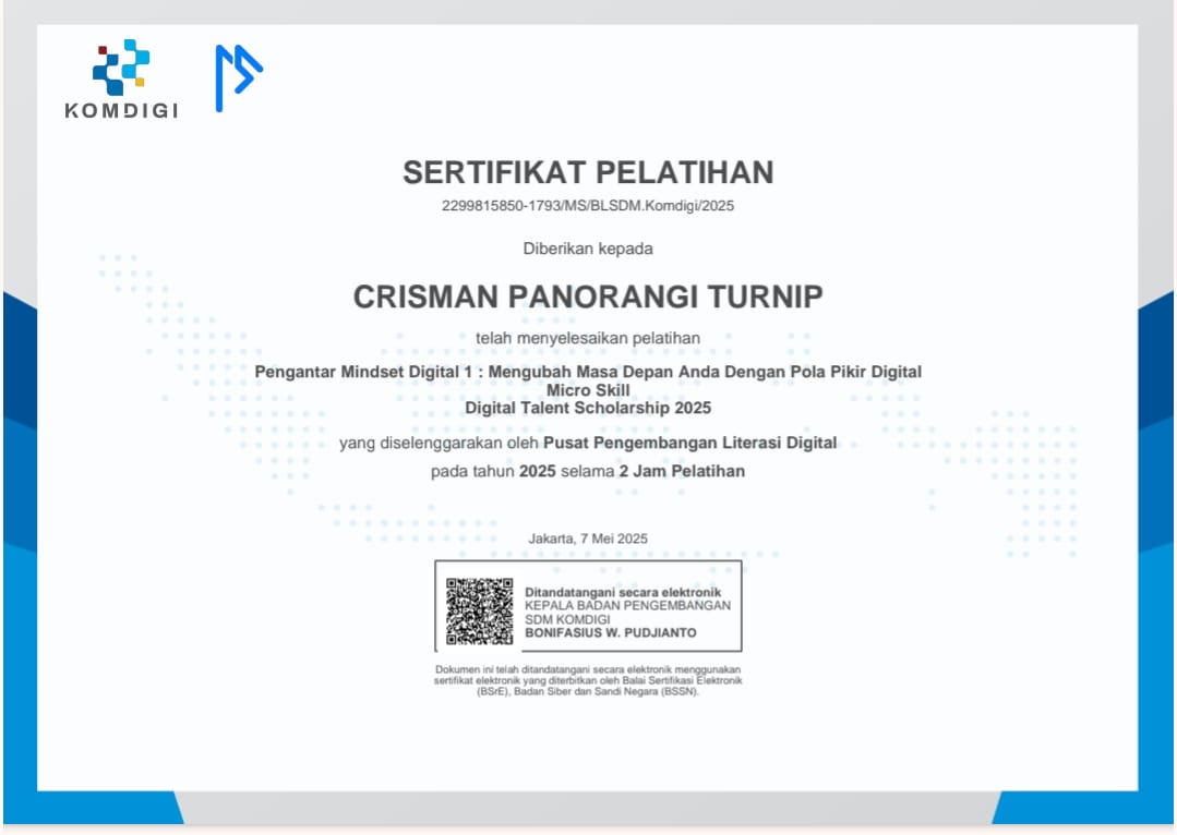 Certificate 4